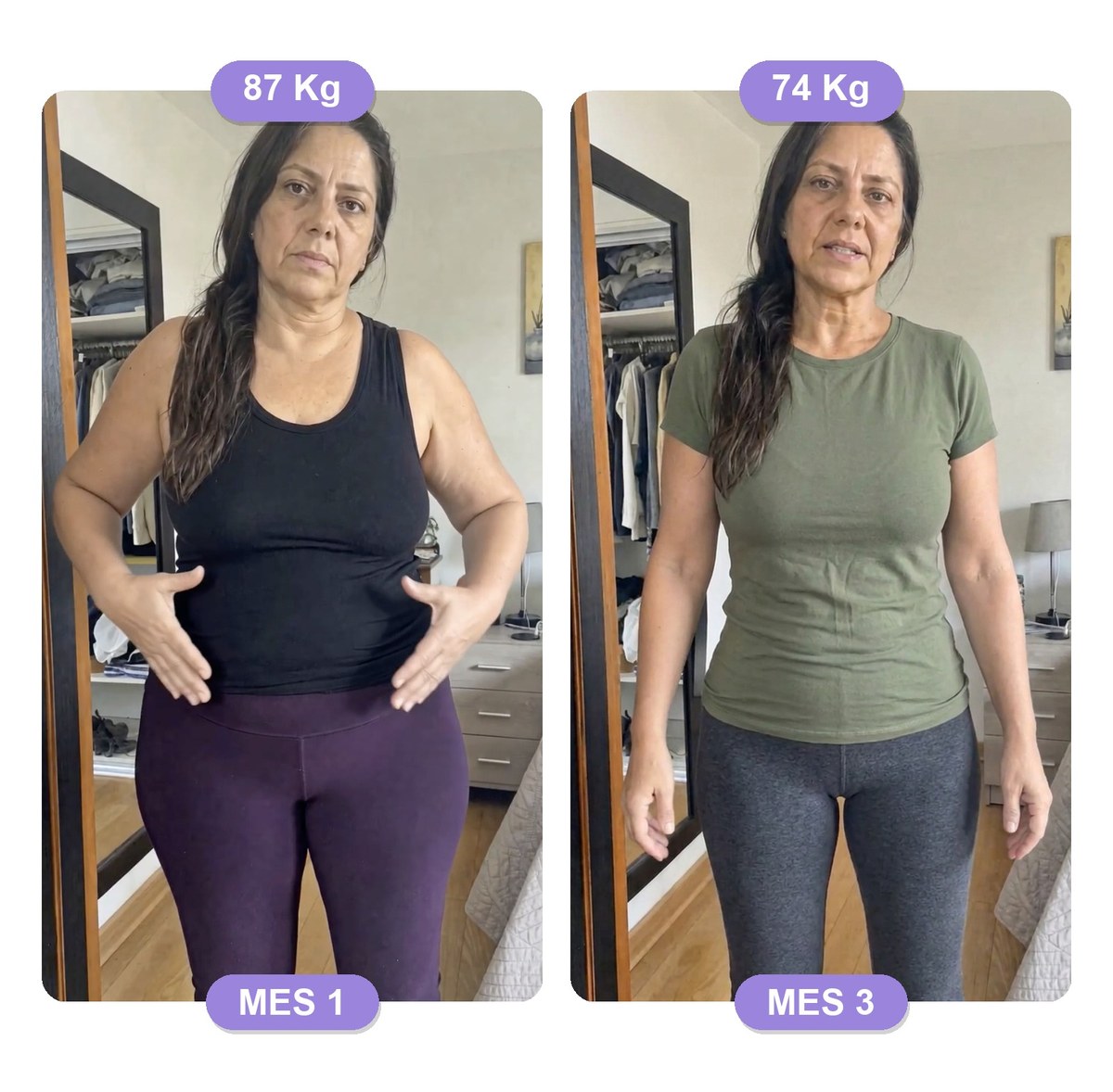 Antes y después con Balance — caso 1