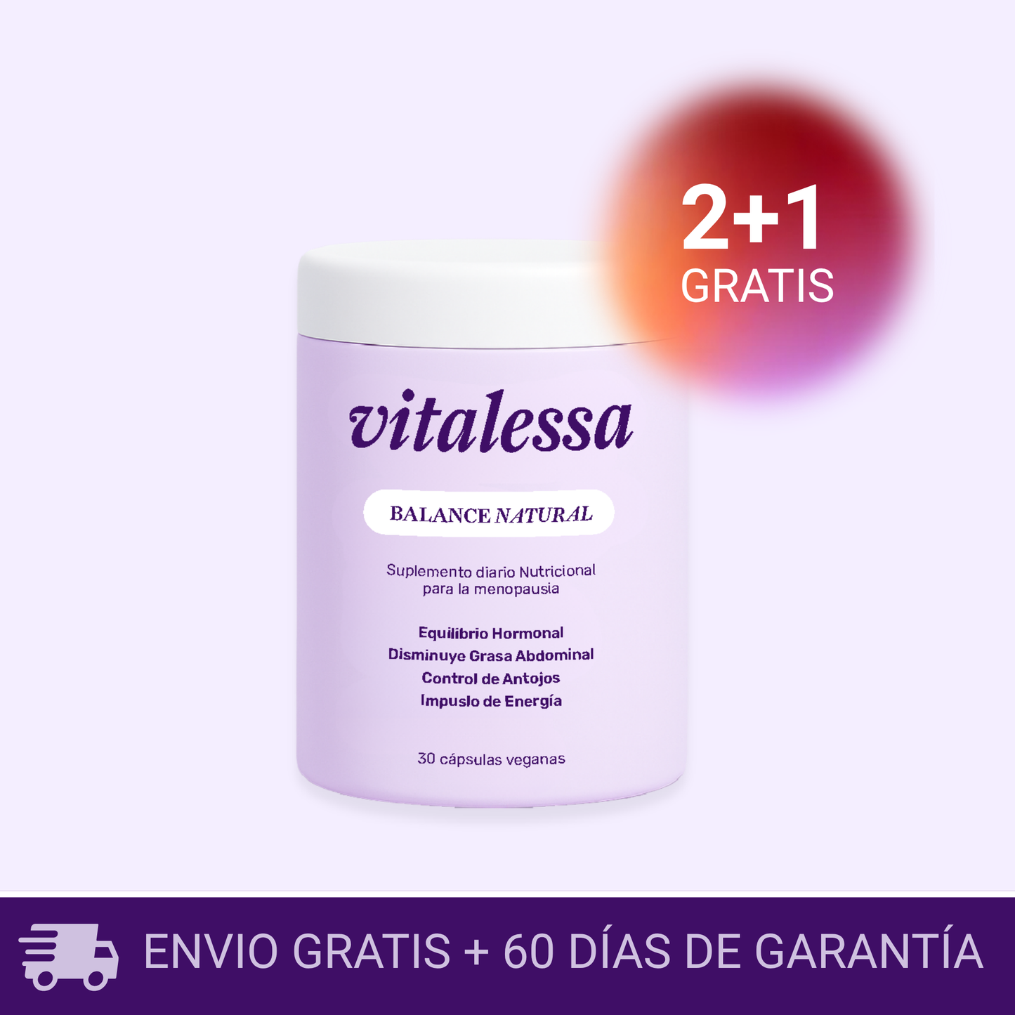Vitalessa Balance Natural - Suplemento dietario.