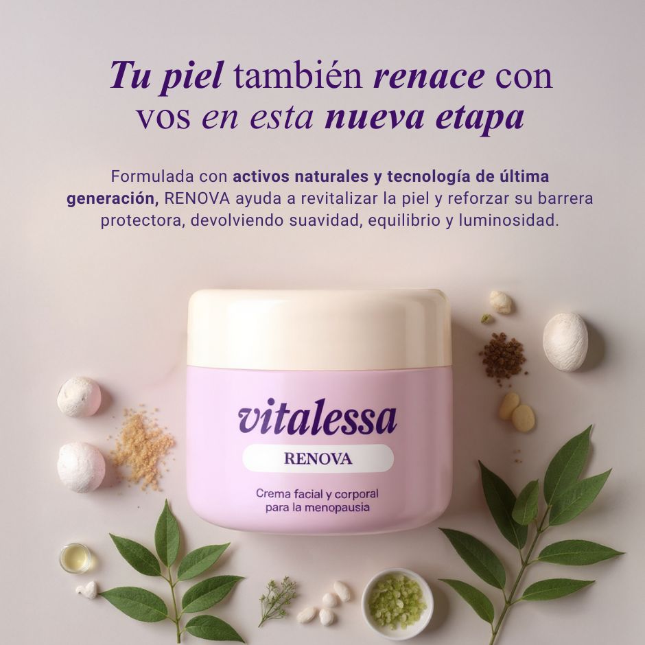 MenoDerma - Crema Nutritiva Natural