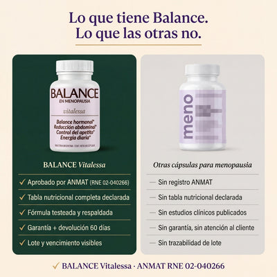 BALANCE - Cápsulas de equilibrio en menopausia