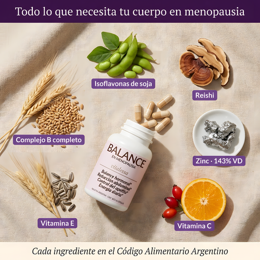 BALANCE - Cápsulas de equilibrio en menopausia