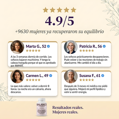 BALANCE - Cápsulas de equilibrio en menopausia