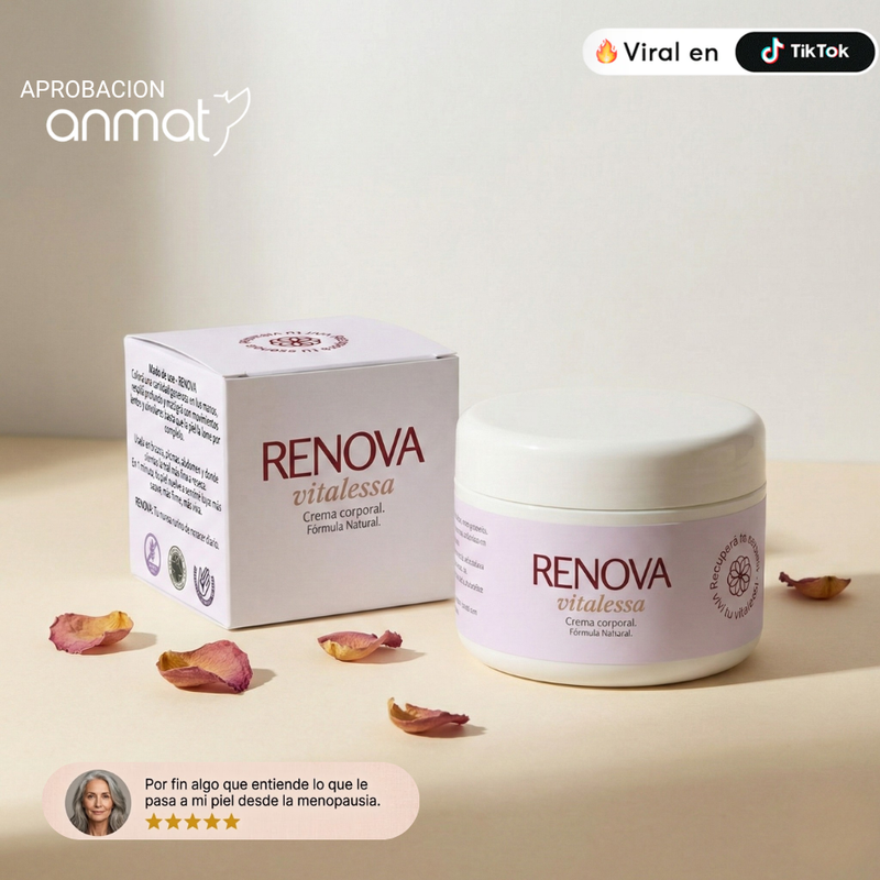 RENOVA — Crema Anti Age Natural - 200ml