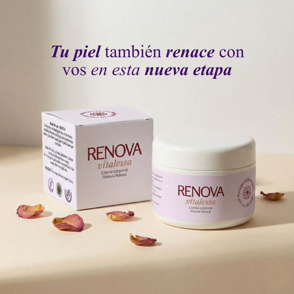 RENOVA - Crema Nutritiva 100% Natural