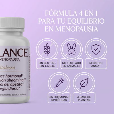 BALANCE - Cápsulas de equilibrio en menopausia