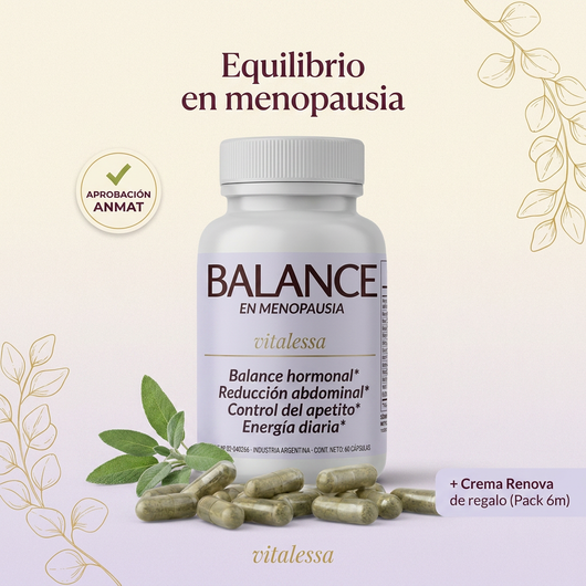 BALANCE - Cápsulas de equilibrio en menopausia