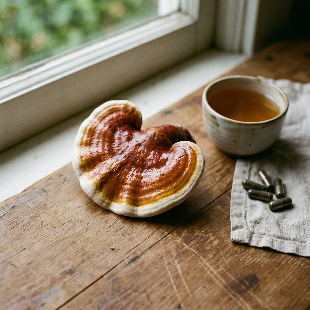 Reishi adaptógeno menopausia